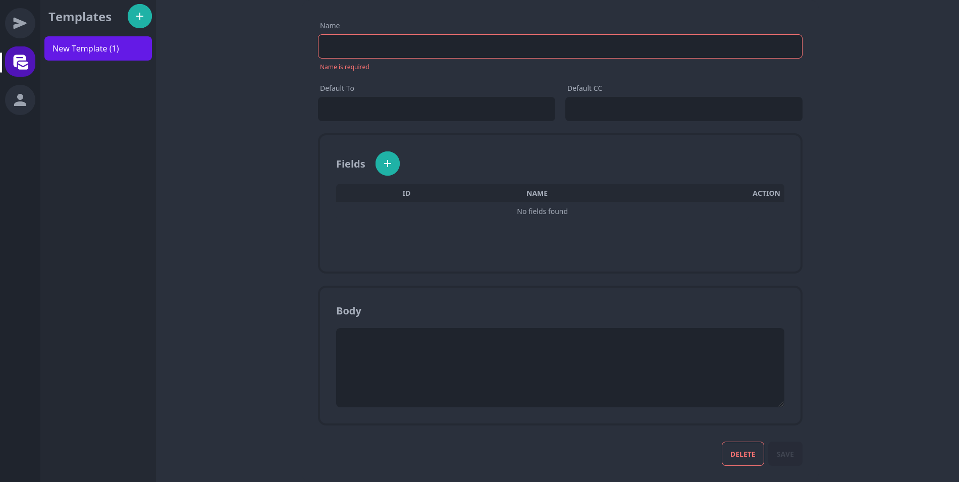 Lazy Email Screenshot